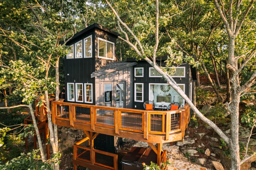 The Sassafrass Treehouse - treehouse in Rising Fawn, Georgia