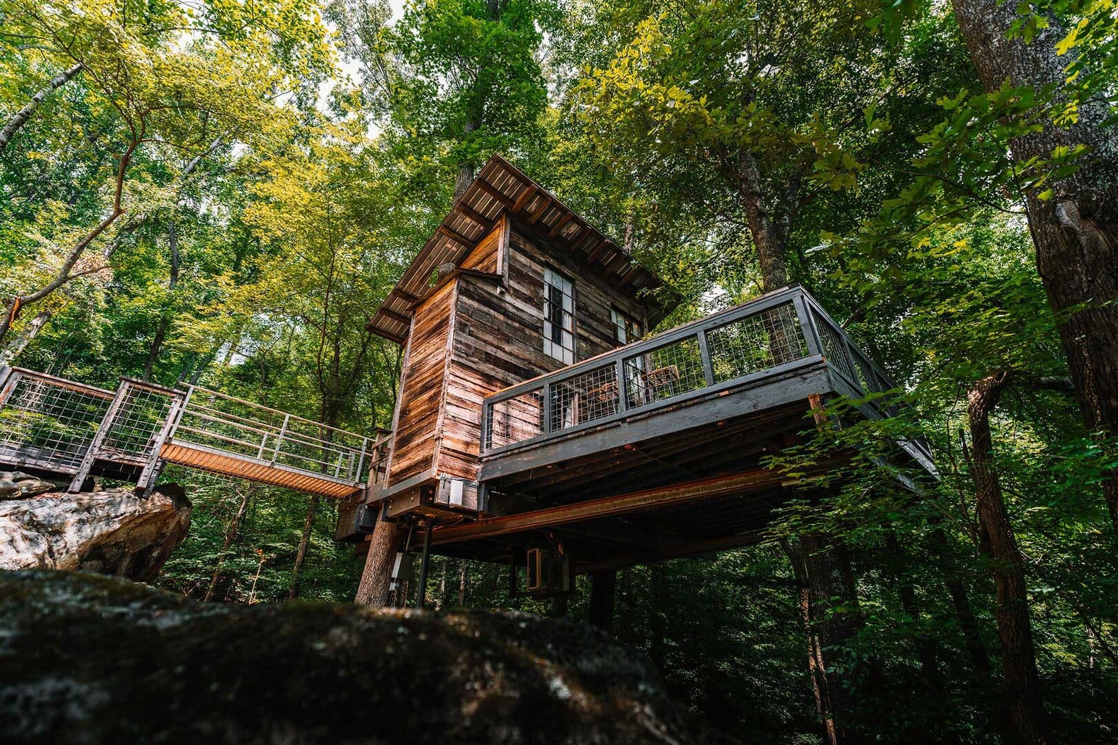 Luna Loft Treehouse - treehouse in Flintstone, Georgia