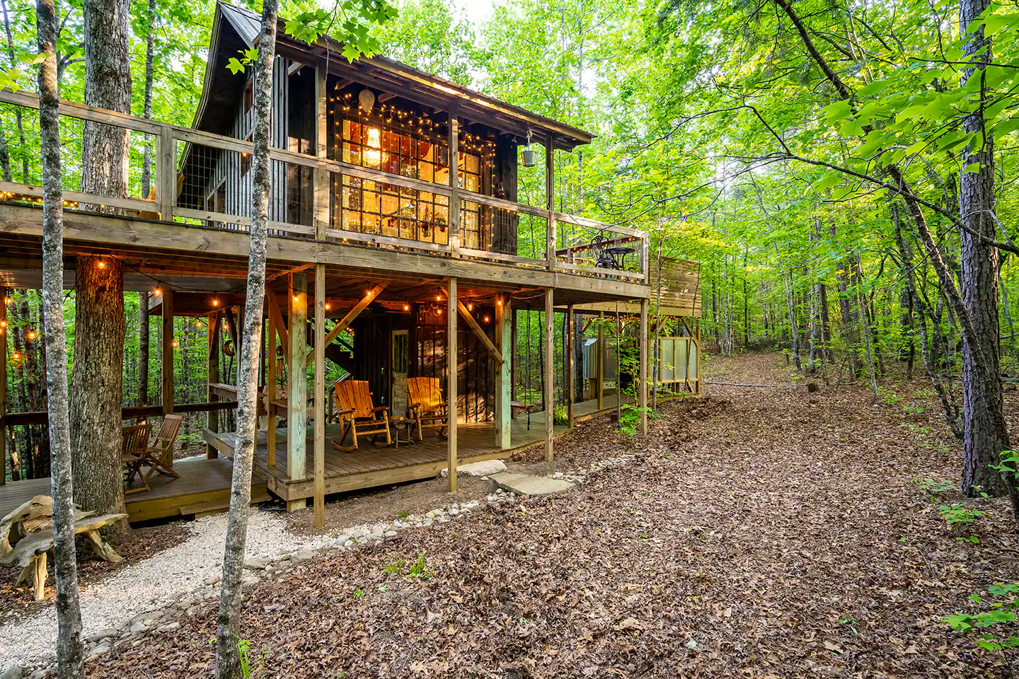 The Bella Luna Romantic Treehouse - Treehouse in Mountain Rest, South Carolina