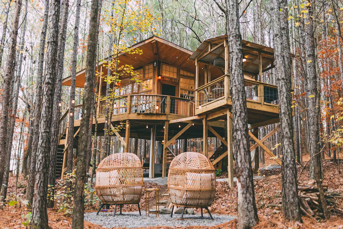 Wanderlust Treehouse - treehouse in Crane Hill, Alabama